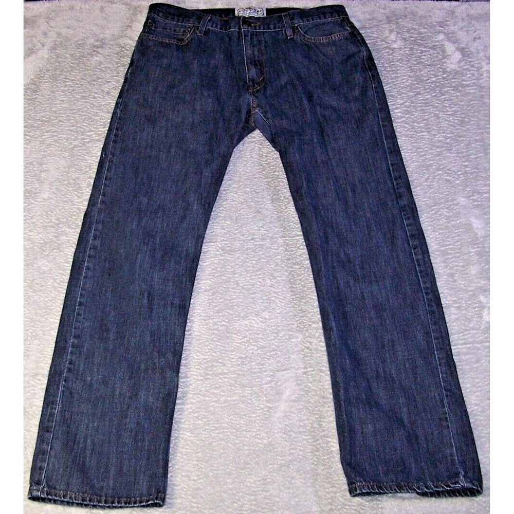 Levi's Jeans Men's‎ 34X30 (Tag 36X32) Signature Slim Straight Blue Pre-Owned
